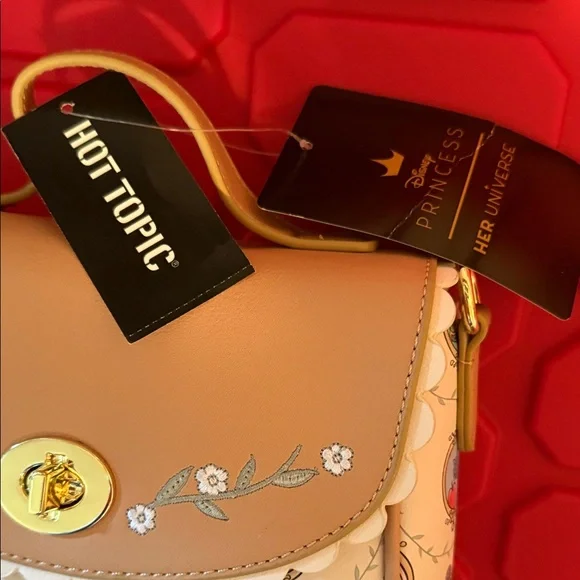 Her Universe Peach & Cream Disney Princess Crossbody Bag - Picture 2 of 4